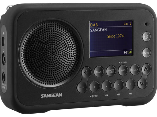 Sangean DPR-76BT - DAB+/FM - Mono - schwarz