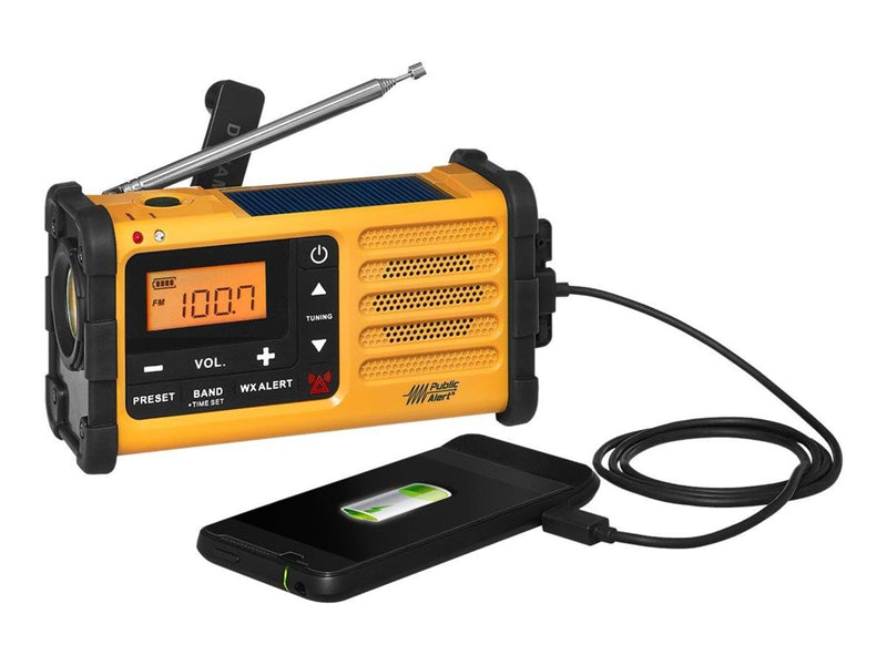 Sangean MMR-88 - Handcrank - Solar Radio - AM/FM/Weather