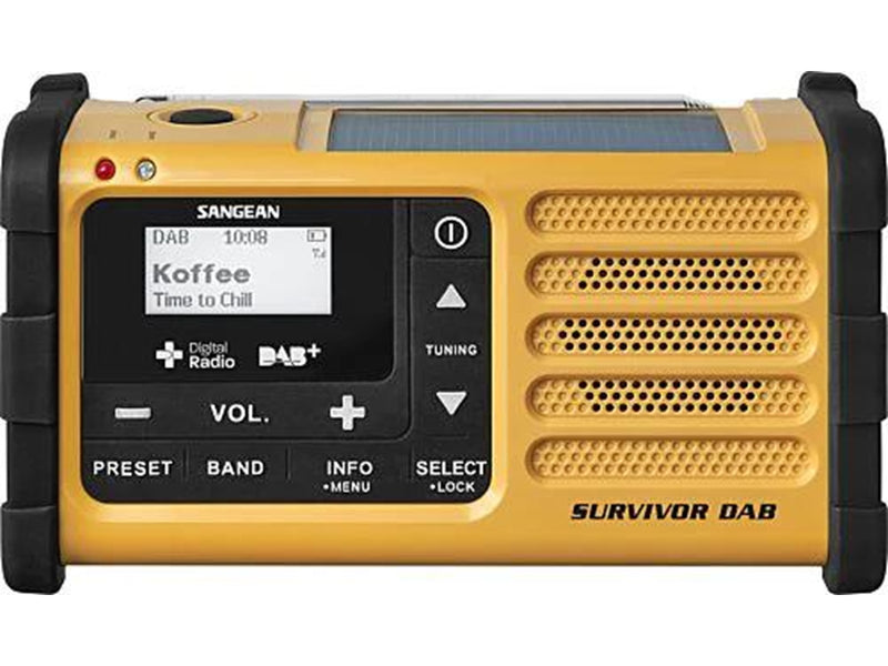 Sangean MMR-88 - Handcrank - Solar Radio - AM/FM/Weather
