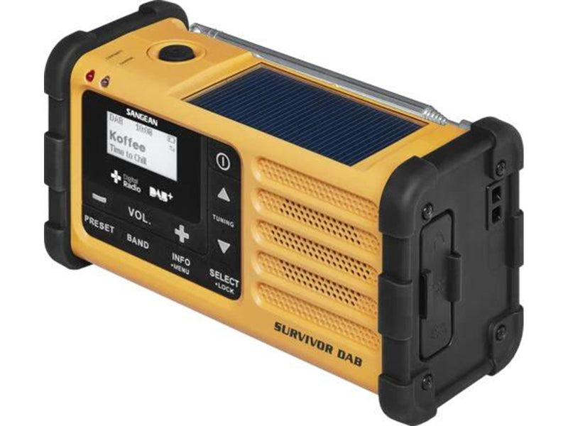 Sangean MMR-88 - Handcrank - Solar Radio - AM/FM/Weather
