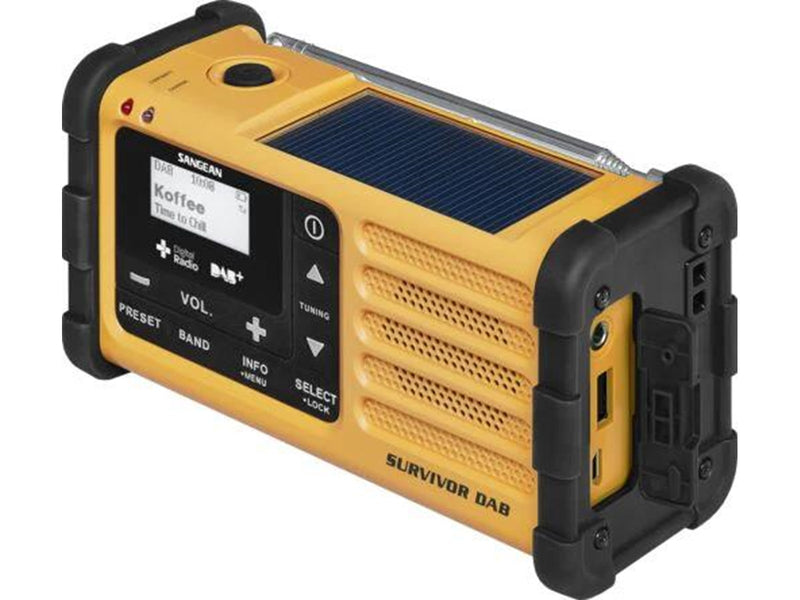 Sangean MMR-88 - Handcrank - Solar Radio - AM/FM/Weather