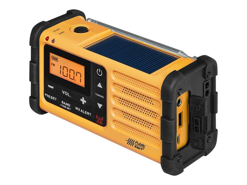 Sangean MMR-88 - Handcrank - Solar Radio - AM/FM/Weather