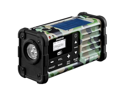 Sangean MMR-88 - Handcrank - Solar Radio - DAB+/FM - Mono
