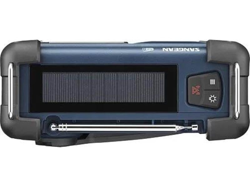 Sangean MMR-99 - Bluetooth - Handcrank - Solar Radio - AM/FM - Mono - Blau