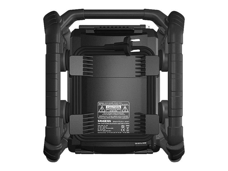 Sangean U4 DBT+ DAB+ / FM-RDS / Bluetooth / AUX / USB Playback Ultra Rugged Digital Tuning Radio - DAB/DAB+/FM