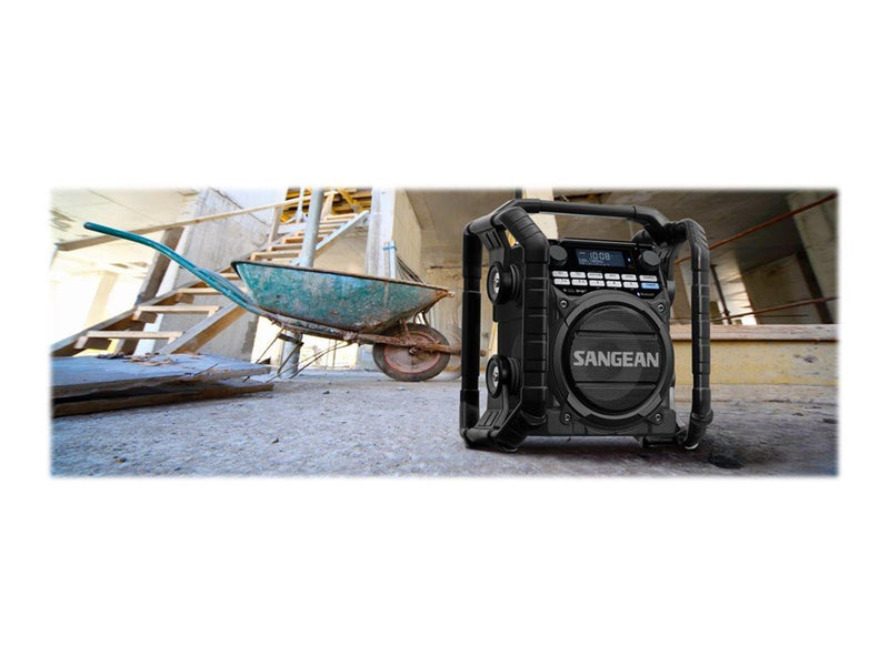 Sangean U4 DBT+ DAB+ / FM-RDS / Bluetooth / AUX / USB Playback Ultra Rugged Digital Tuning Radio - DAB/DAB+/FM