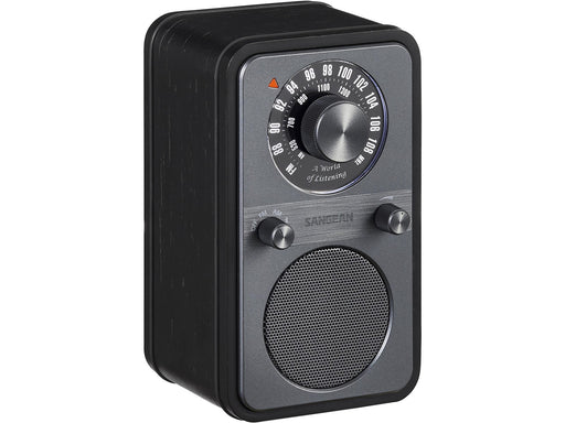 Sangean WR-9 AM/FM/Bluetooth Radio Midnight Oak - AM/FM - Mono - Eiche/Schwarz