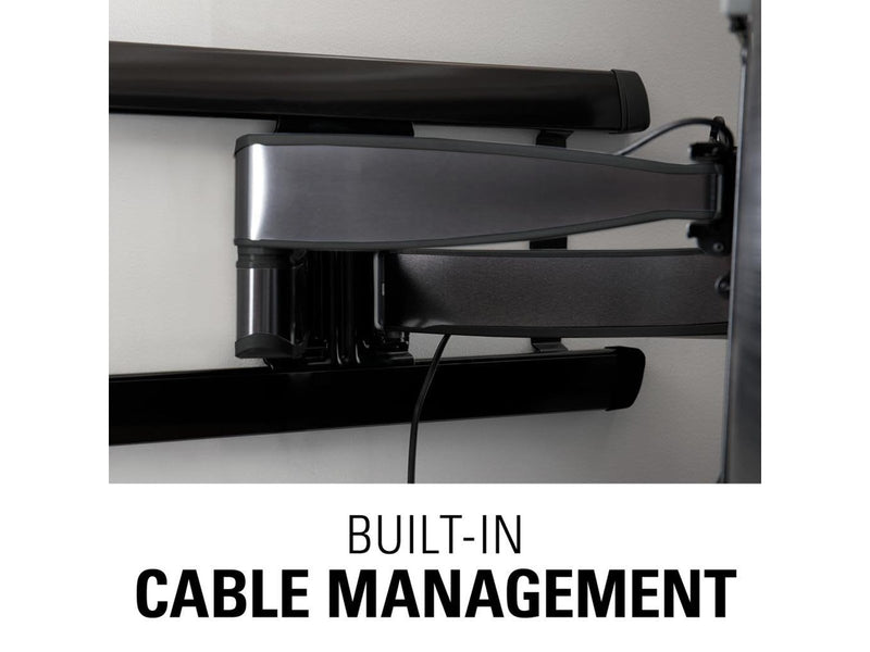 Sanus TV-mount Full Motion Max Vesa 600x400 42-90" Black - Max 56.7 kg - recommended for 90 "