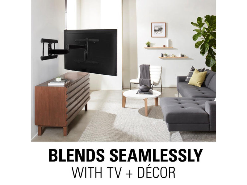 Sanus TV-mount Full Motion Max Vesa 600x400 42-90" Black - Max 56.7 kg - recommended for 90 "
