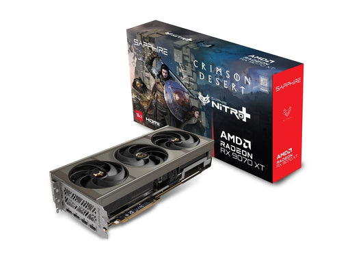 Sapphire Radeon RX 9070 XT Crimson Desert - 16GB GDDR6 RAM - Grafikkarte *DEMO*