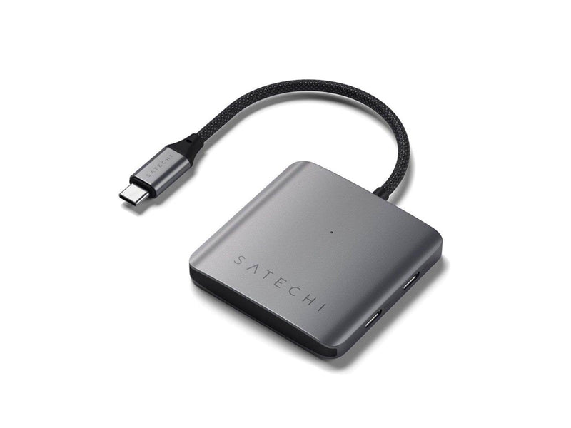 Satechi 4-Port USB-C Hub with PD USB-Hubs - 4 - silber