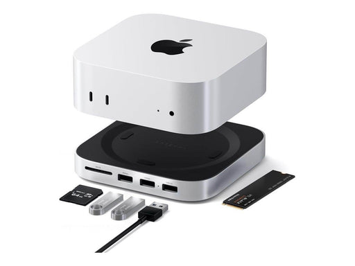 Satechi Mac Mini M4 Stand & Hub with SSD Enclosure
