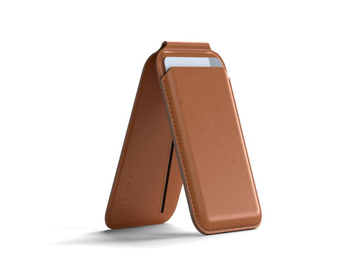 Satechi Magnetic Wallet Stand - Brown