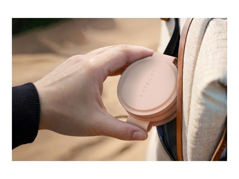Satechi OntheGo 3-in-1 Wireless Charger - Desert Rose