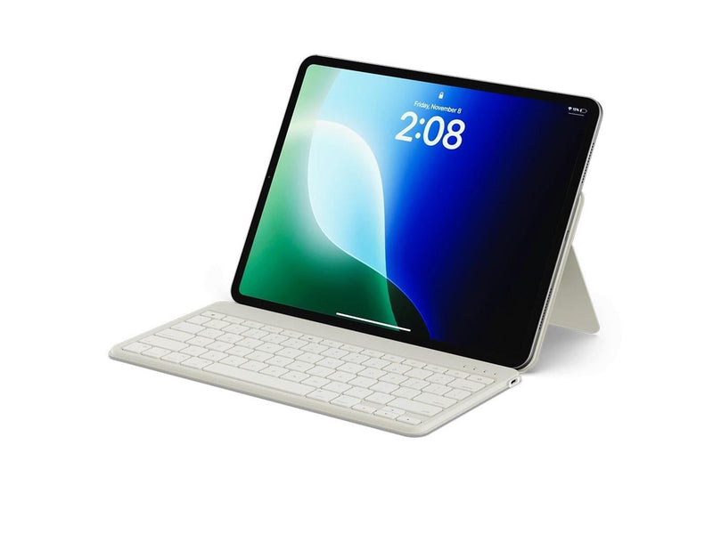 Satechi OntheGo Bluetooth Keyboard with Stand for Flexible Typing - Tastatur - Englisch (US) - Sand