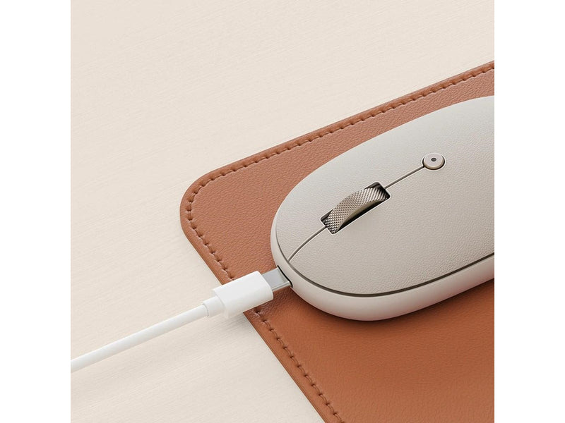 Satechi OntheGo Bluetooth - Maus (Beige)