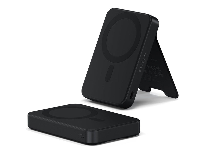 Satechi OntheGo Power Bank Qi2 10K Magnetic Power Bank (Black) - 10000 mAh