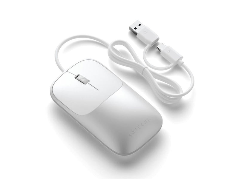 Satechi Slim LX Wired - Maus (Silber)