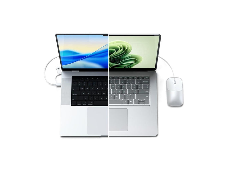 Satechi Slim LX Wired - Maus (Silber)