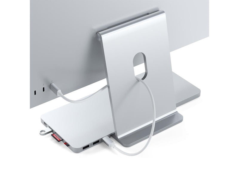 Satechi USB-C Slim Dock for the 24" iMac (2021) - Silver
