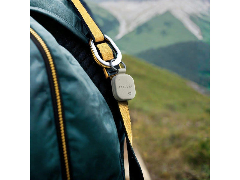 Satechi Vegan-Leather FindAll™ Keychain - Sand