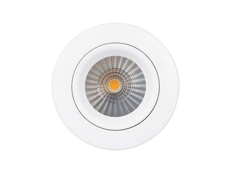 Scan Products Sabina Dim to Warm Downlight 8W 1800K-3000K Ra90 IP54 Matt white