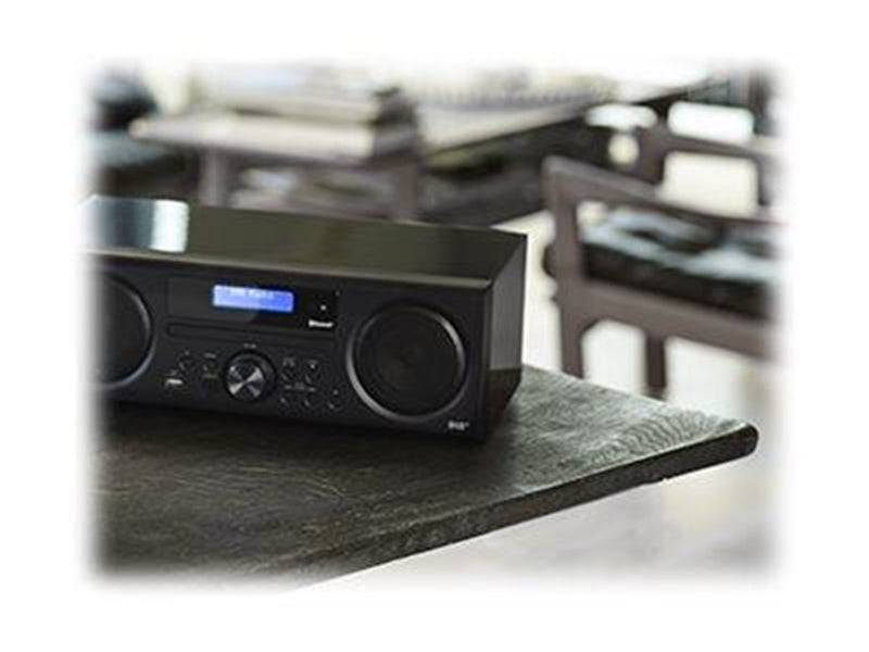 Scansonic DA310 DAB+ m. CD &Bluetooth - DAB/DAB+/FM - Black