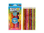 Scentos Colouring Pencils 12 pcs