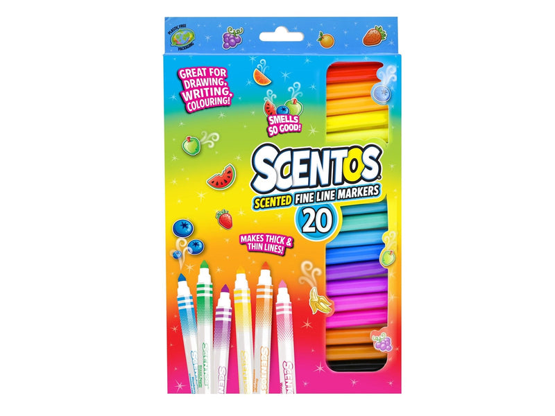 Scentos Fine Liners 20 pcs CDU