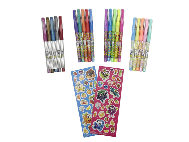 Scentos Gel Pens 20 pcs CDU