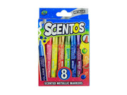 Scentos Metallic Markers 8 pcs