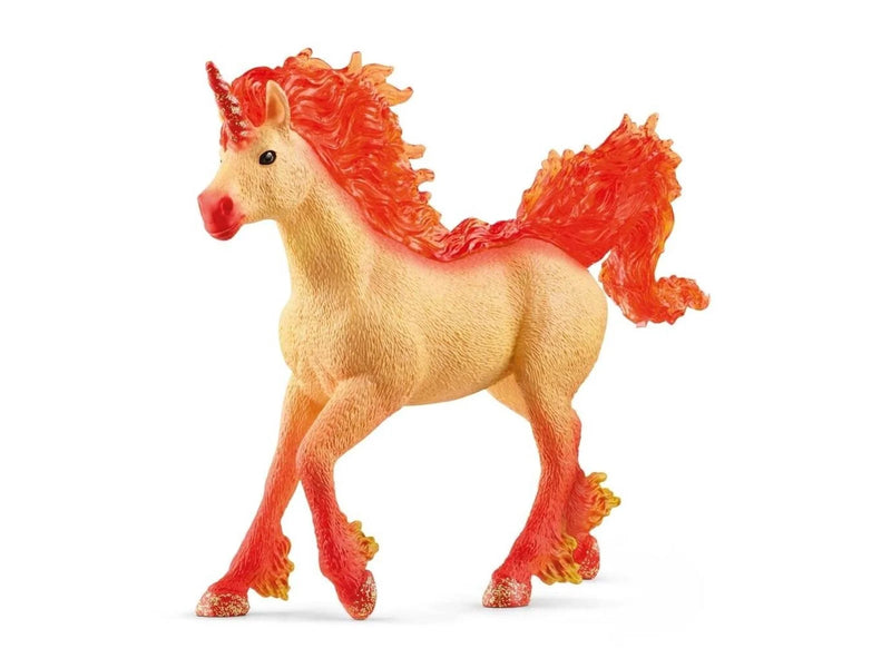 Schleich Elementa Feuer-Einhornhengst
