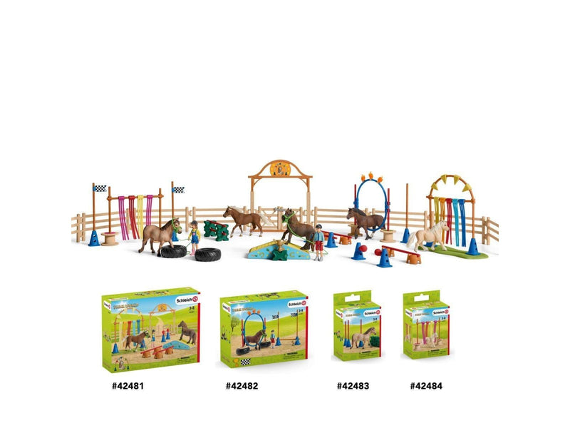 Schleich Farm World Pony agility race