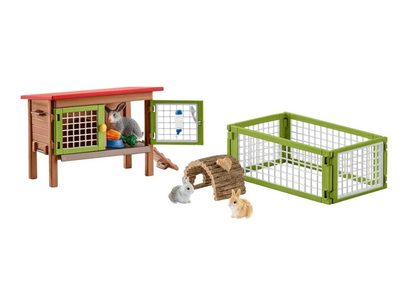 Schleich Farm World Rabbit Hutch