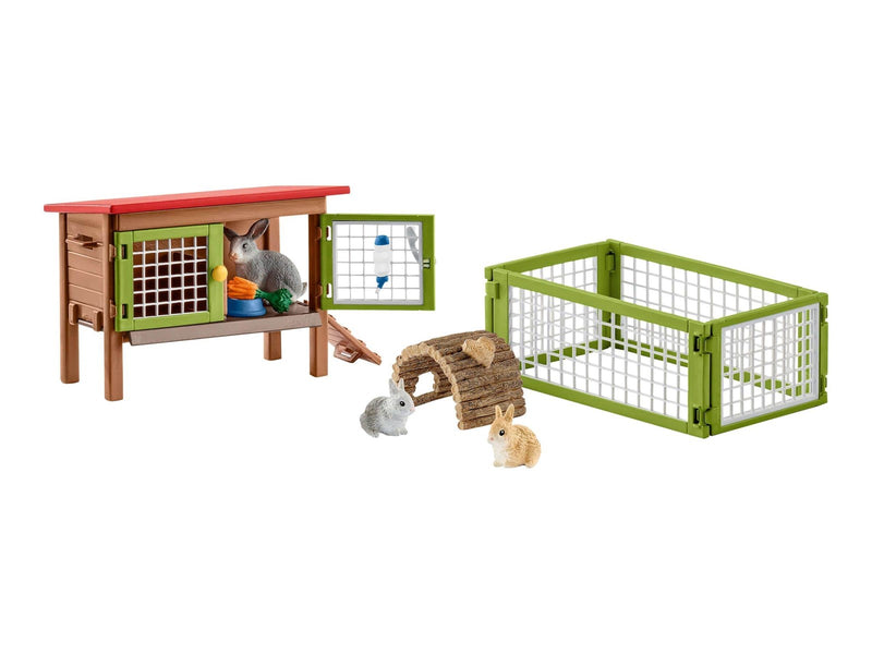 Schleich Farm World Rabbit Hutch