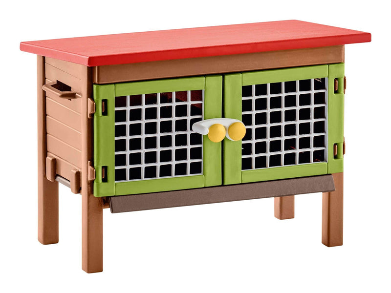 Schleich Farm World Rabbit Hutch