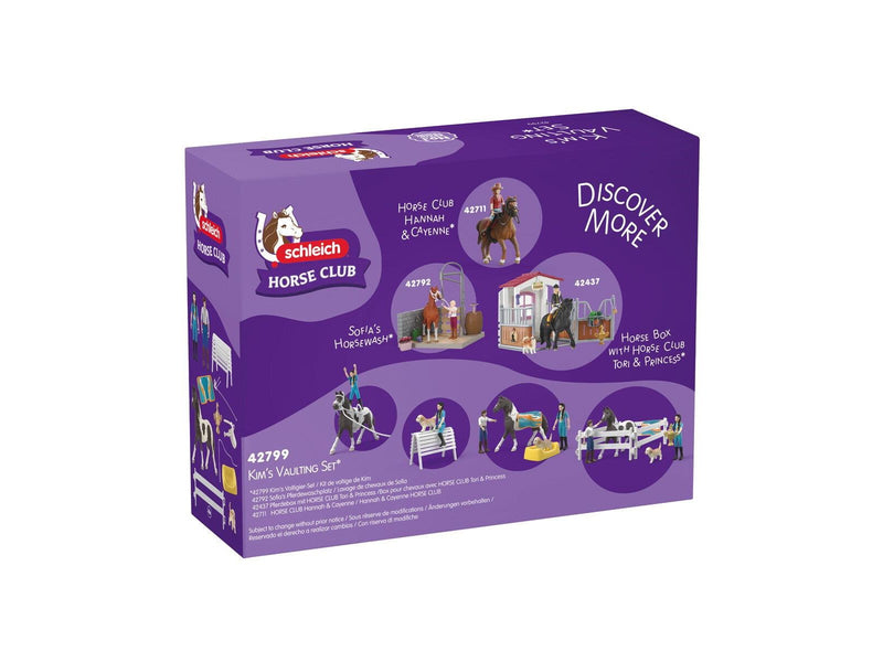 Schleich Kim's Vaulting Set