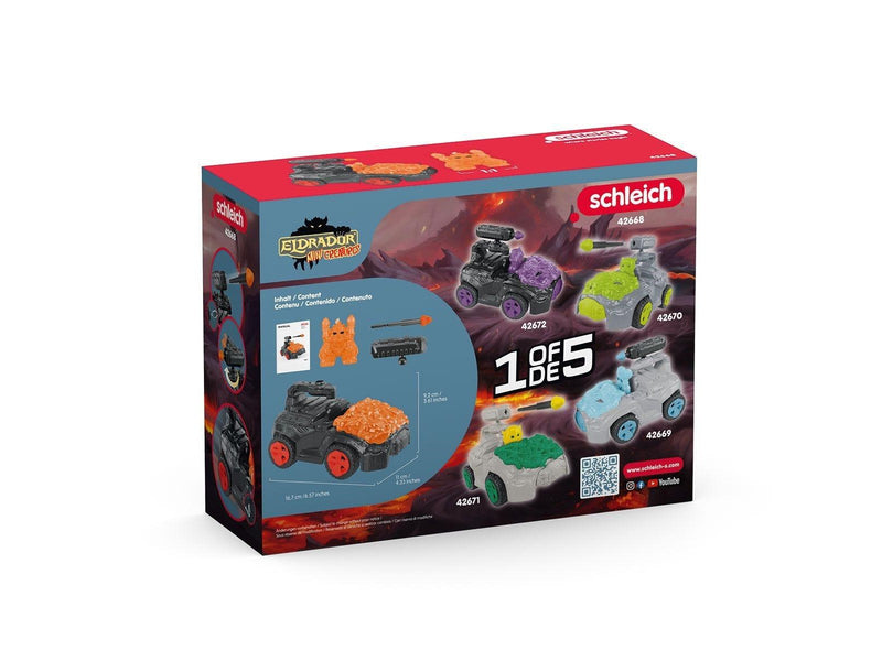 Schleich Lava CrashMobile with Mini Creature