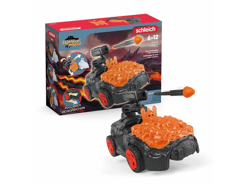 Schleich Lava CrashMobile with Mini Creature