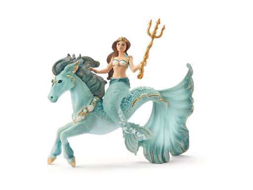 Schleich Mermaid Eyela on underwater unicorn