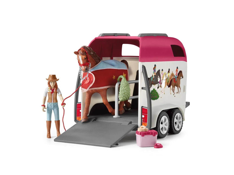 Schleich Pferdeabenteuer mit Auto und Anhänger