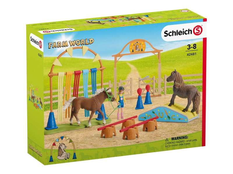 Schleich Pony-Agility-Training