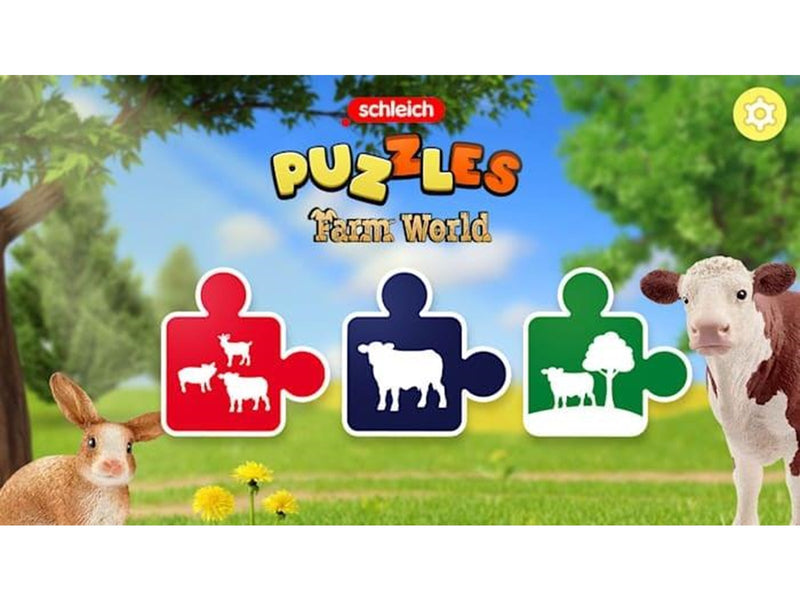 Schleich Puzzles FARM WORLD - Nintendo Switch - Puzzle - PEGI 3