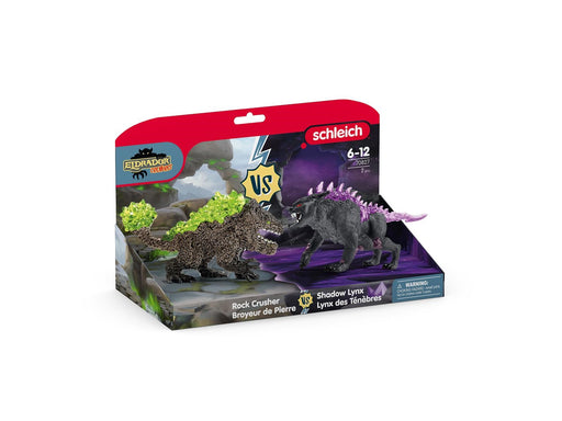 Schleich Schattenluchs vs. Felsenbrecher