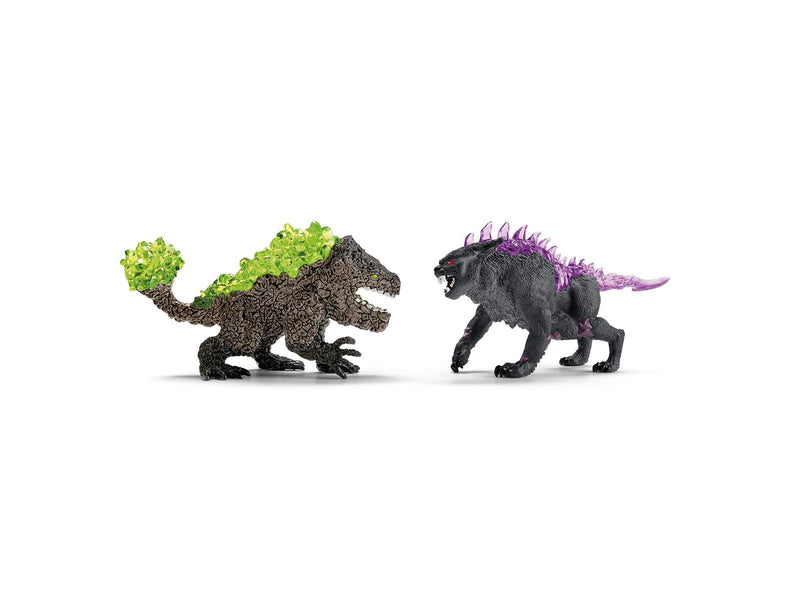 Schleich Schattenluchs vs. Felsenbrecher