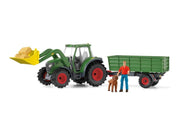 Schleich Traktor mit Anhänger