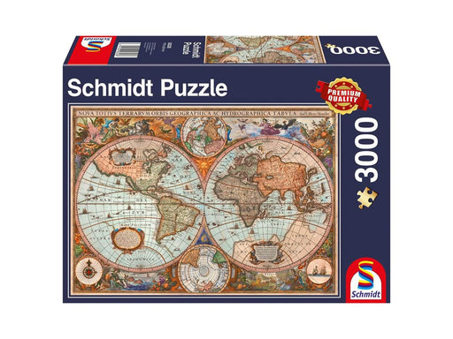 Schmidt Puzzle - Ancient World Map (3000 pieces) 2D Puzzles