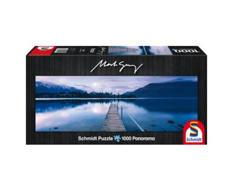 Schmidt Puzzle - Mark Gray: Lake Wakatipu New Zealand (1000 pieces) 2D Puzzles