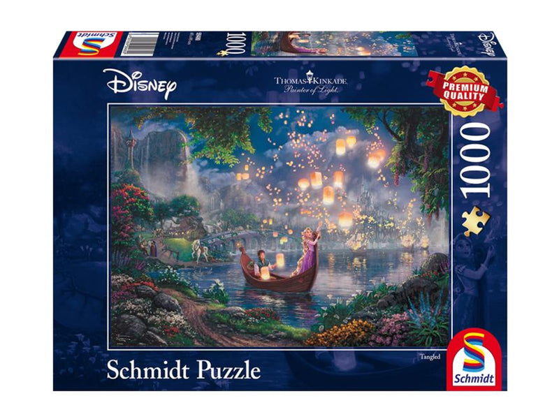 Schmidt Puzzle Thomas Kinkade: Disney Rapunzel - Tangled (1000)