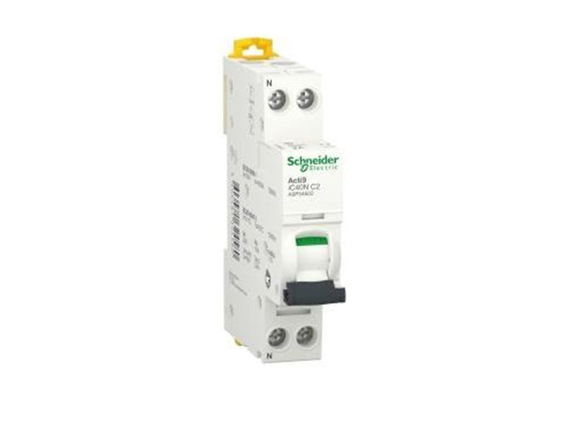 Schneider Electric Acti 9 ic40n 1pn c 2a 6000a/10ka miniatu